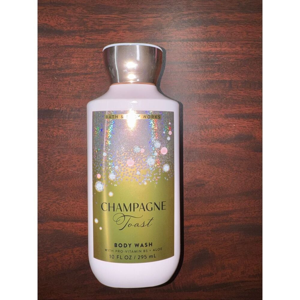 Bath & Body Works Champagne Toast Full Size Body Wash- 10 oz
